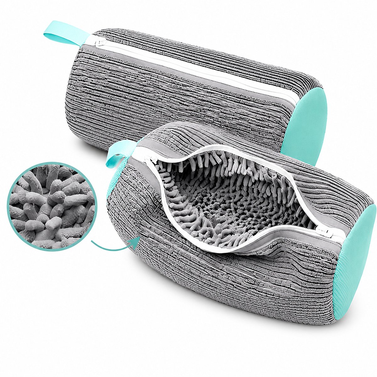 Schoenenwaszak Set van 2 – Waszak voor Schoenen en Sneakers – 360° Reiniging – Beschermt tegen Beschadigingen – Herbruikbaar Wasnet voor Wasmachine