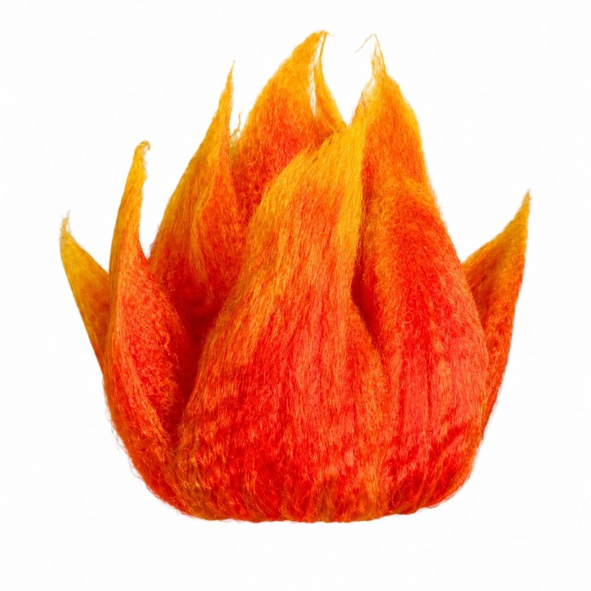 Oranje Pruik - Holland - EK - Koningsdag - Feest - WK - Accessoire - Pruiken - Oranje - Nederland - Oranje Decoratie – Versiering - Verkleedkleding - Oranje Kleding