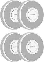 X-Sense XS0B-MR Slimme voice rookmelder met WiFi 4-pack - Link+ Pro - Gesproken meldingen - Draadloos RF koppelbaar - Brandalarm
