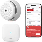 X-Sense Link+ Pro Slimme Rookmelder bundel - 1 XS01-M Rookmelder en SBS50 Base Station - Werkt via app - WiFi gateway - Draadloos RF koppelbaar - Brandalarm - Smart home