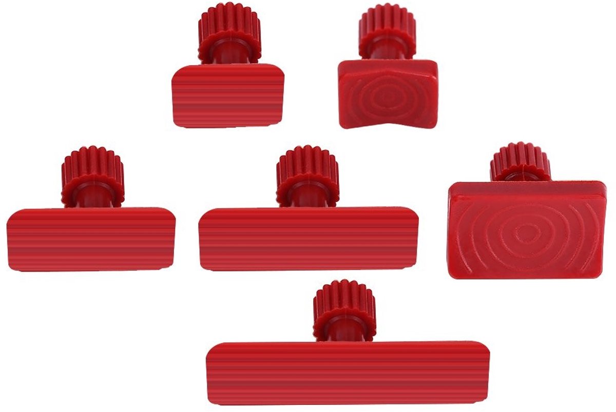 Tbest Paintless Dents Removal Glue Tabs XXL - 6 Stuks Voor Auto Dents Verwijderen