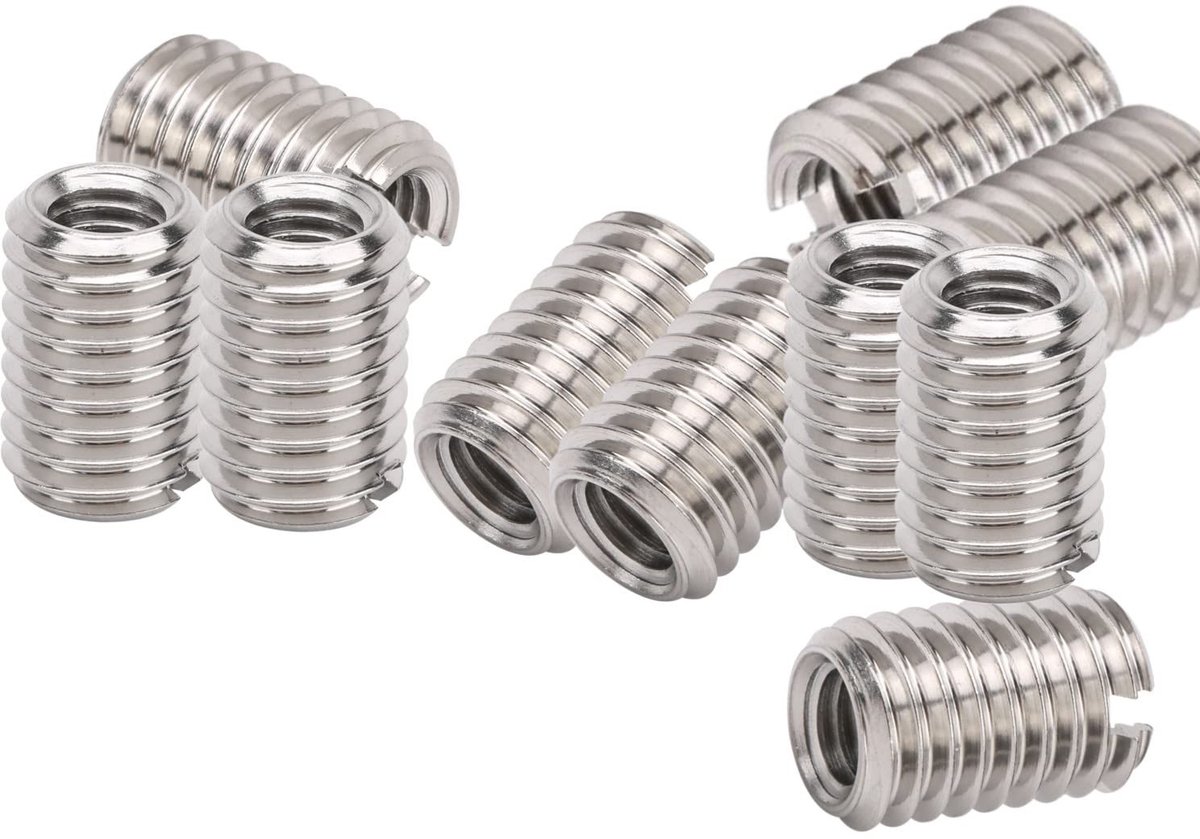 BORDSTRACT 10x Reducer Moeren M5-M8 RVS Draadbevestiging - Hoogwaardige Kwaliteit