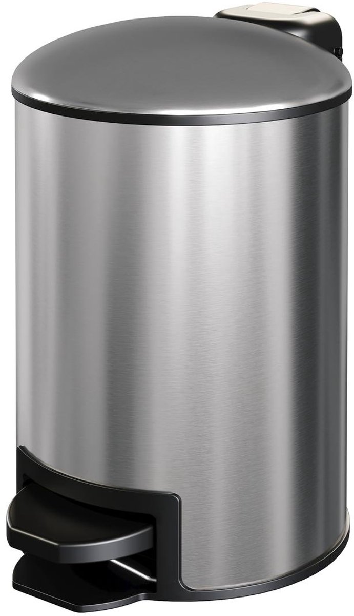 Brauer Pedaalemmer - 3 Liter - Rvs Geborsteld