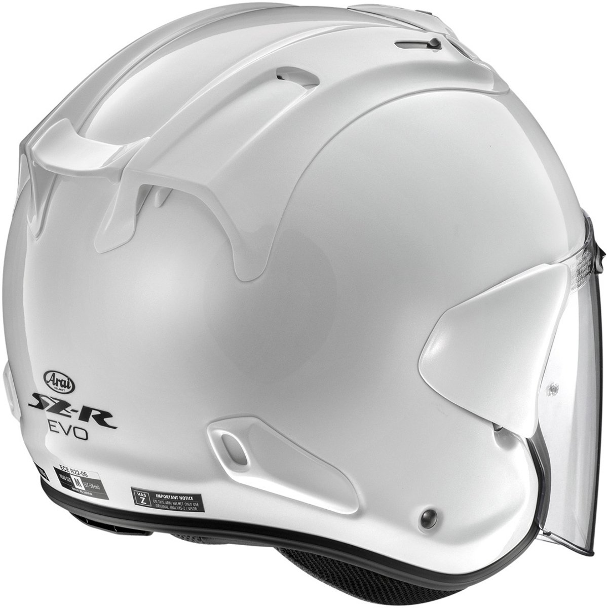 Arai SZ-R EVO METALLIC FROST - Maat S - Jethelm - Scooter helm - Motorhelm - Arai SZ-R EVO METALLIC FROST - Maat S - Scooterhelmen mannen en vrouwen. – foto 4