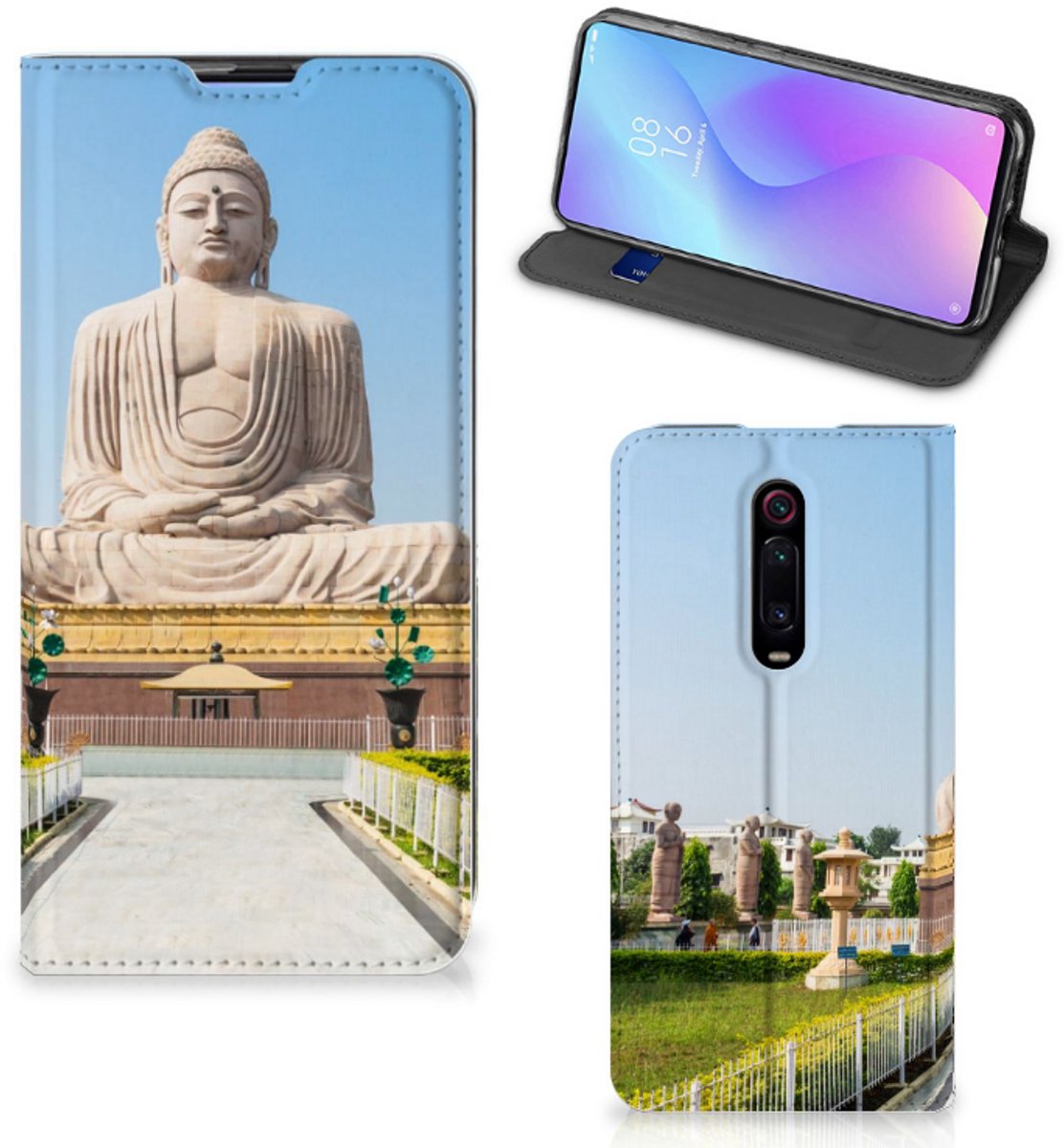 Xiaomi Mi 9T Pro Book Cover Boeddha