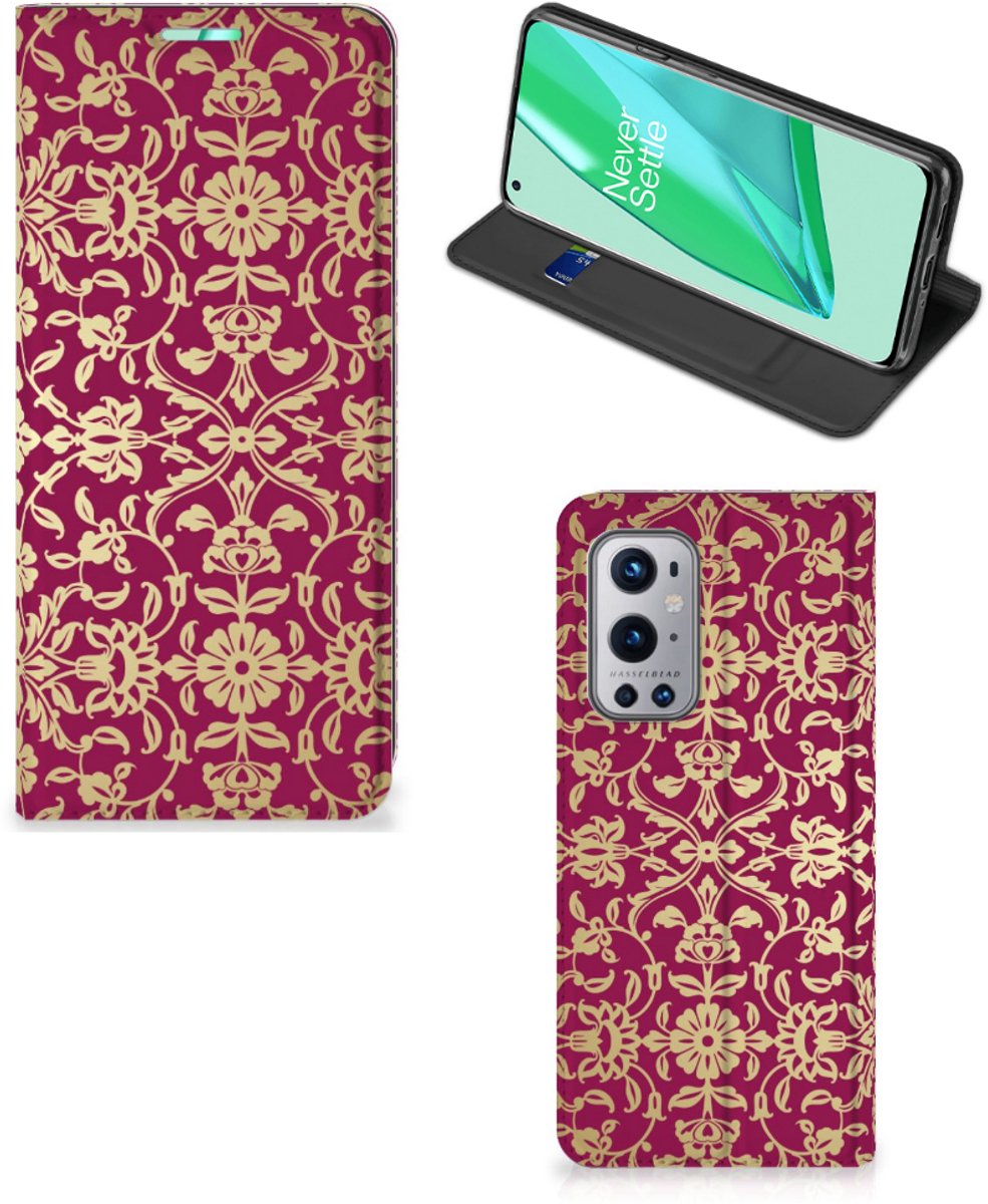 Telefoon Hoesje OnePlus 9 Pro Barok Pink