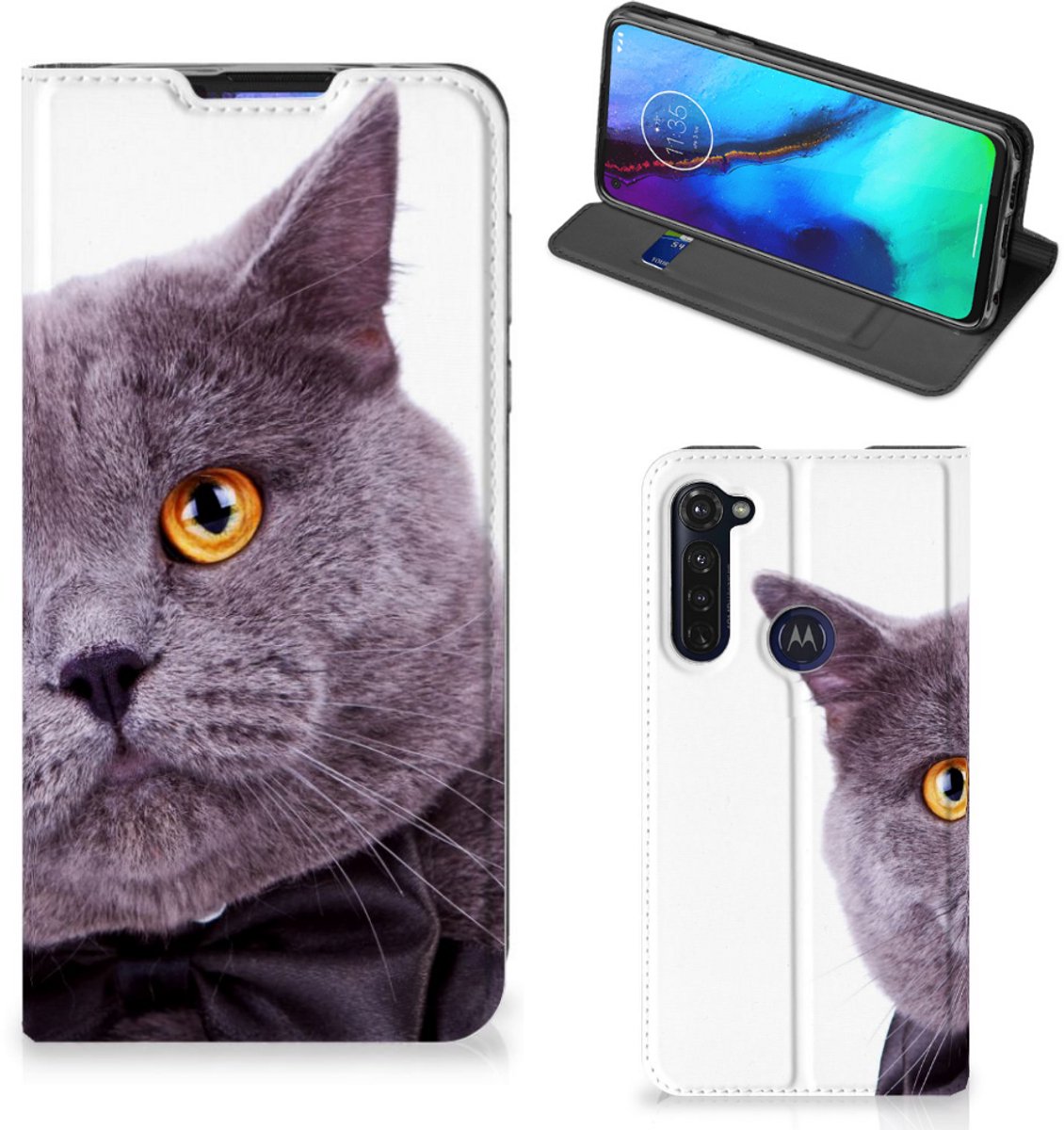 Motorola Moto G Pro Hoesje maken Kat