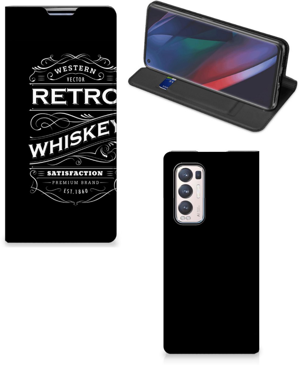 OPPO Find X3 Neo Flip Style Cover Whiskey