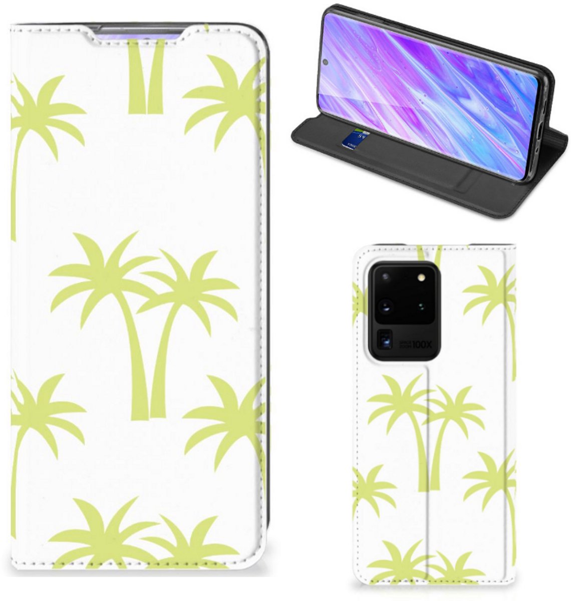 Samsung Galaxy S20 Ultra Smart Cover Palmtrees