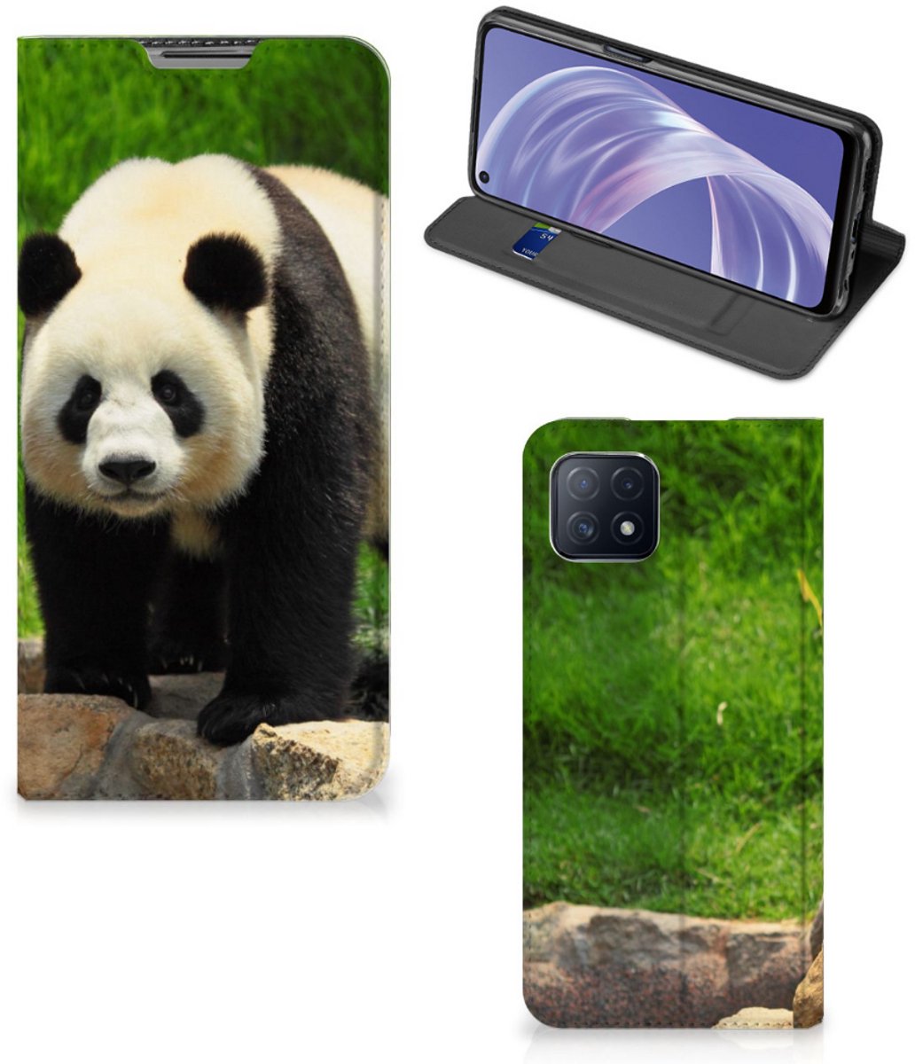 OPPO A73 5G Hoesje maken Panda