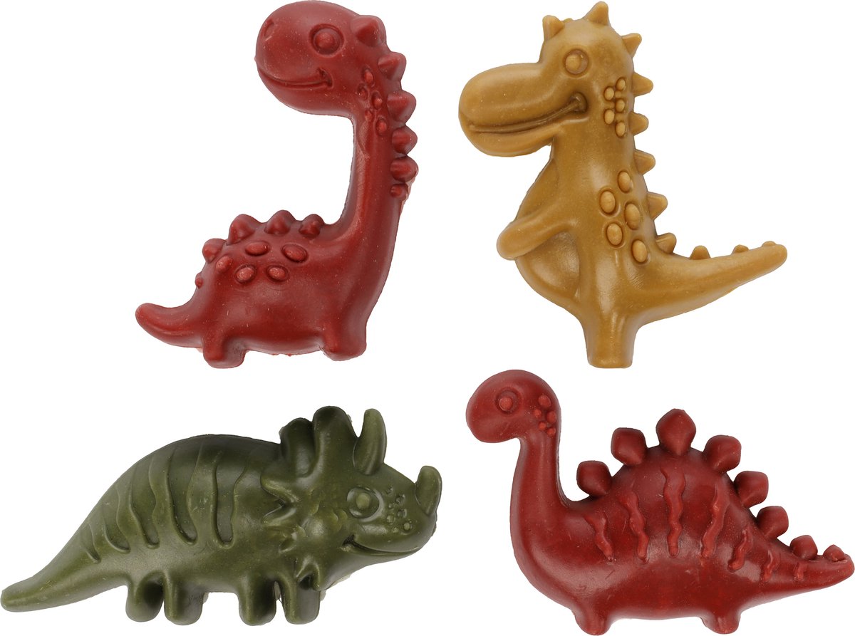 VEGGIE DINO MET APPEL/AARDBEI/ ANANAS M 60ST 1,8KG DISPLAY