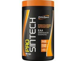 EthicSport Prosintech® 400 Capsules – Essential Amino Acids (EAA + BCAA) with Zinc & Vitamins B6/B1 – Muscle Recovery & Performance