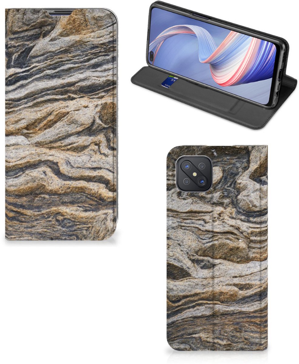 OPPO Reno4 Z 5G Standcase Steen