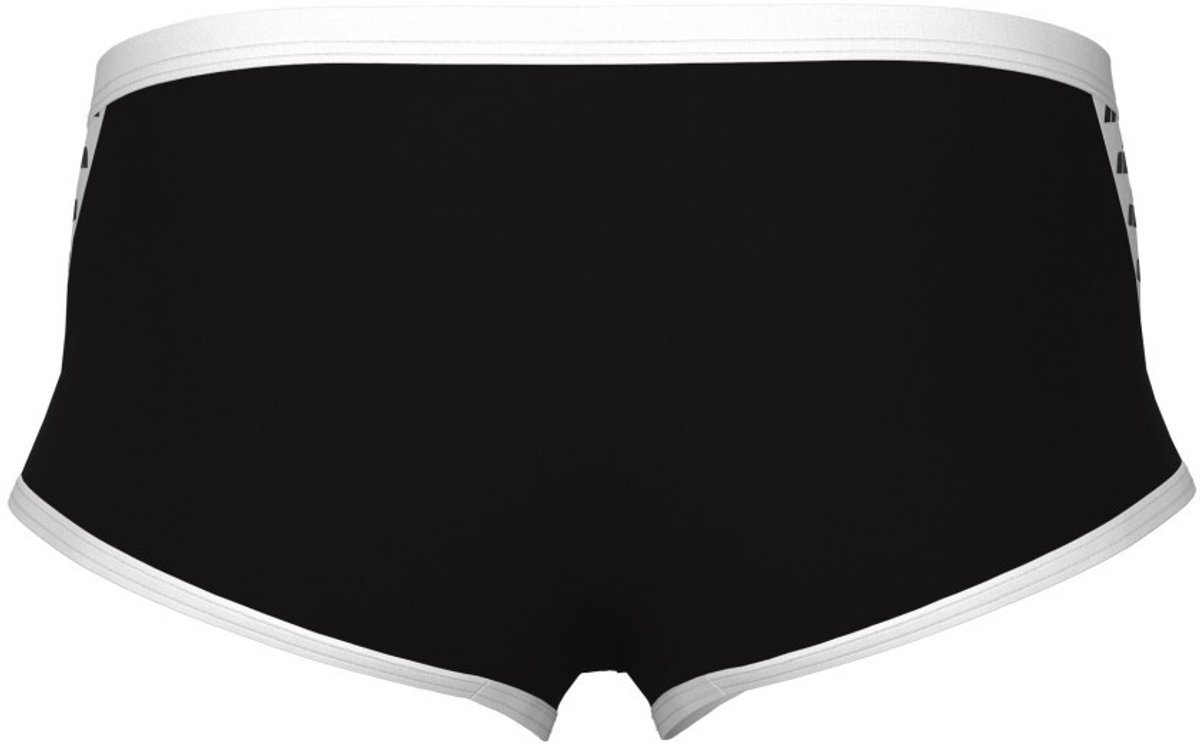 ARENA | M Icons Swim Low Waist Short Solid black-white (Maat - 70)