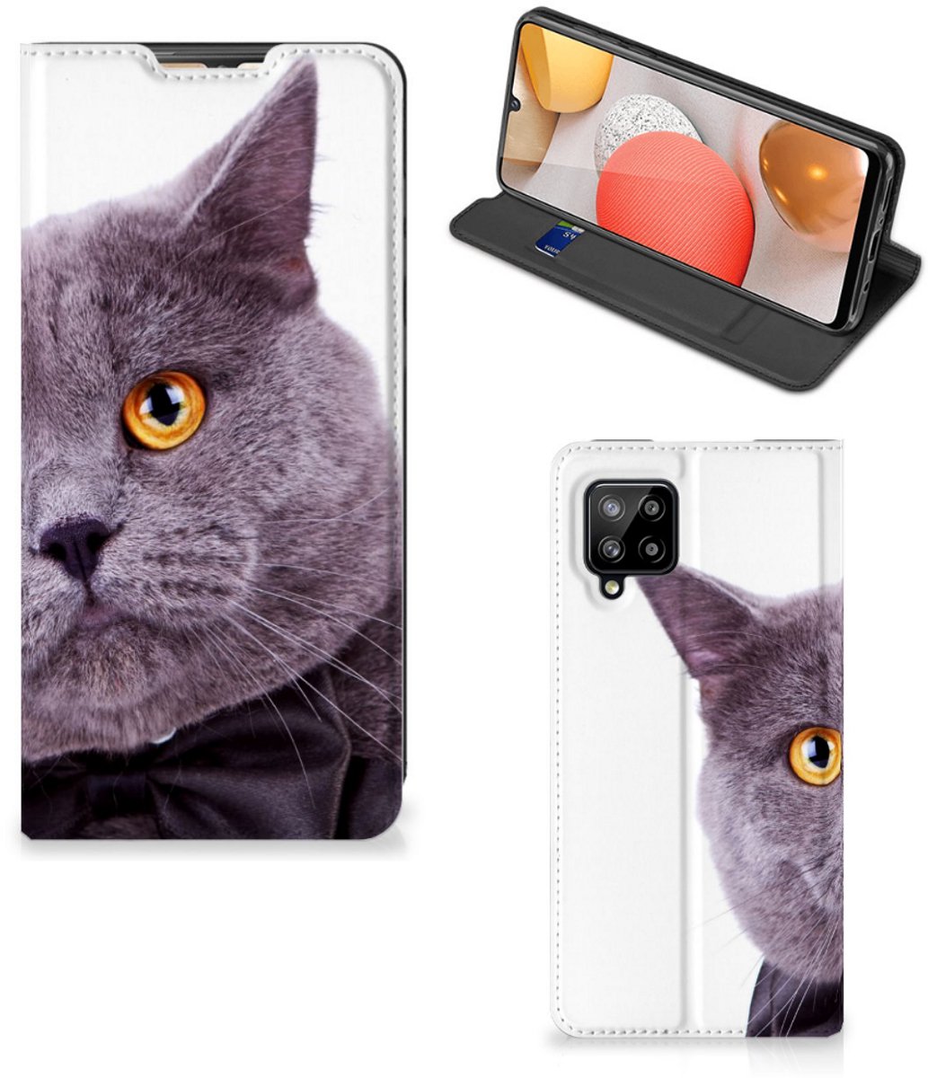 Samsung Galaxy A42 Hoesje maken Kat
