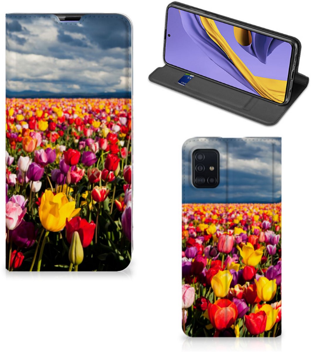 Samsung Galaxy A51 Smart Cover Tulpen