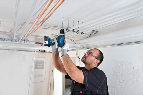 Bosch Professional 18V System Akku-Bohrschrauber GSB 18V-65 (bürstenloser Motor, Kopflänge 175
