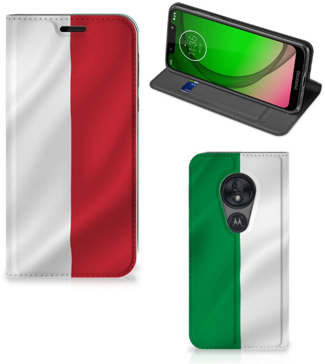 Motorola Moto G7 Play Standcase Italië