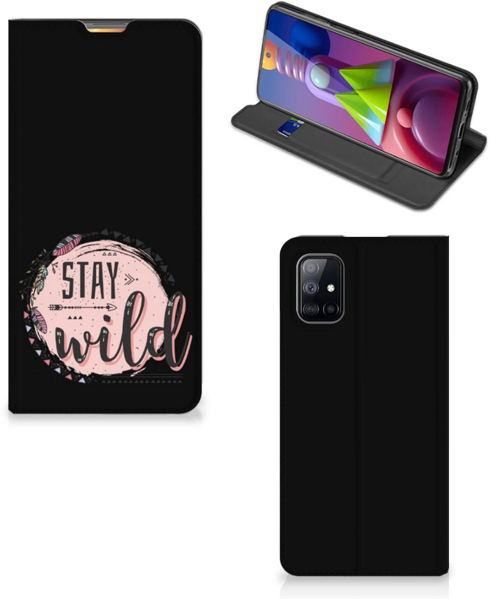 Samsung Galaxy M51 Magnet Case Boho Stay Wild