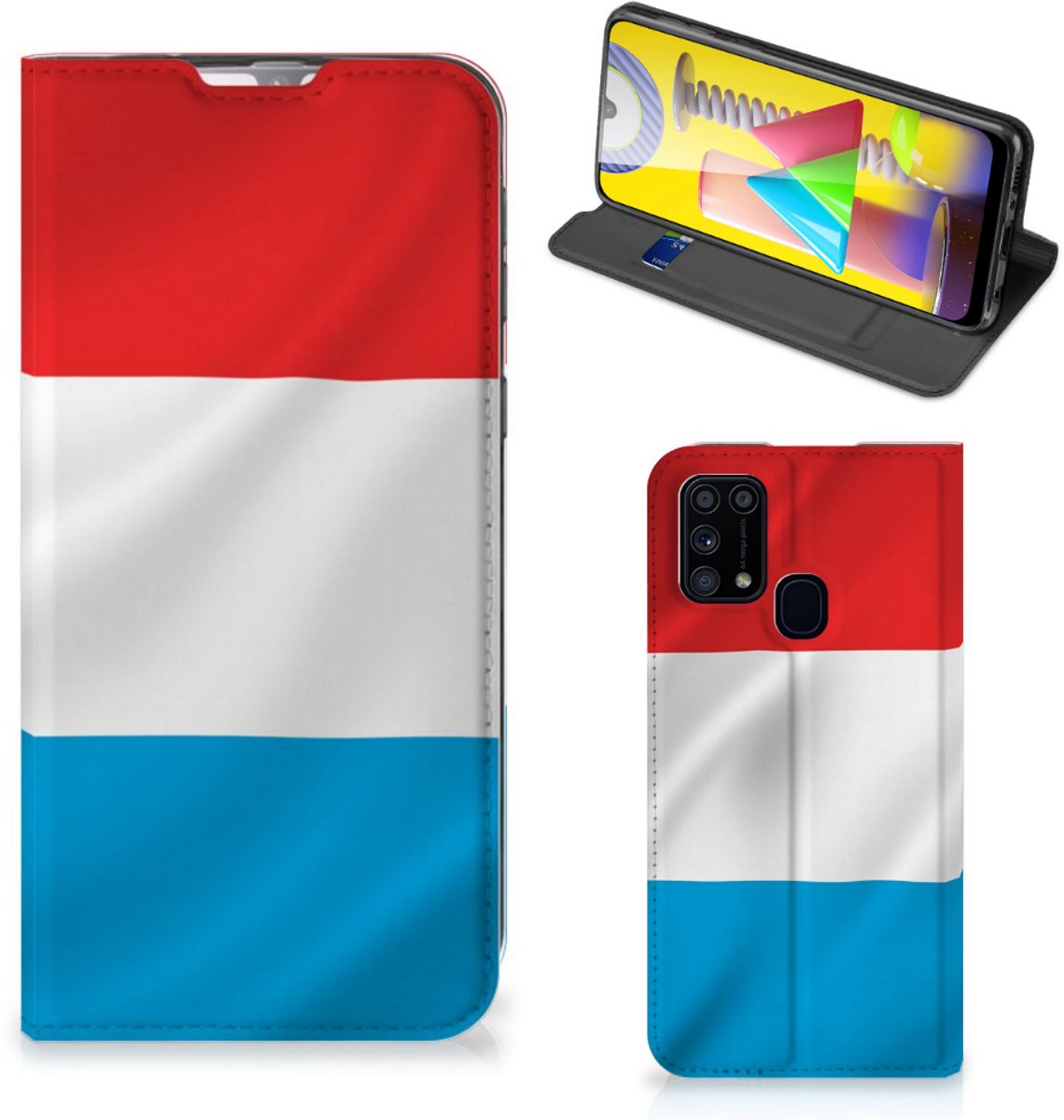 Samsung Galaxy M31 Standcase Luxemburg