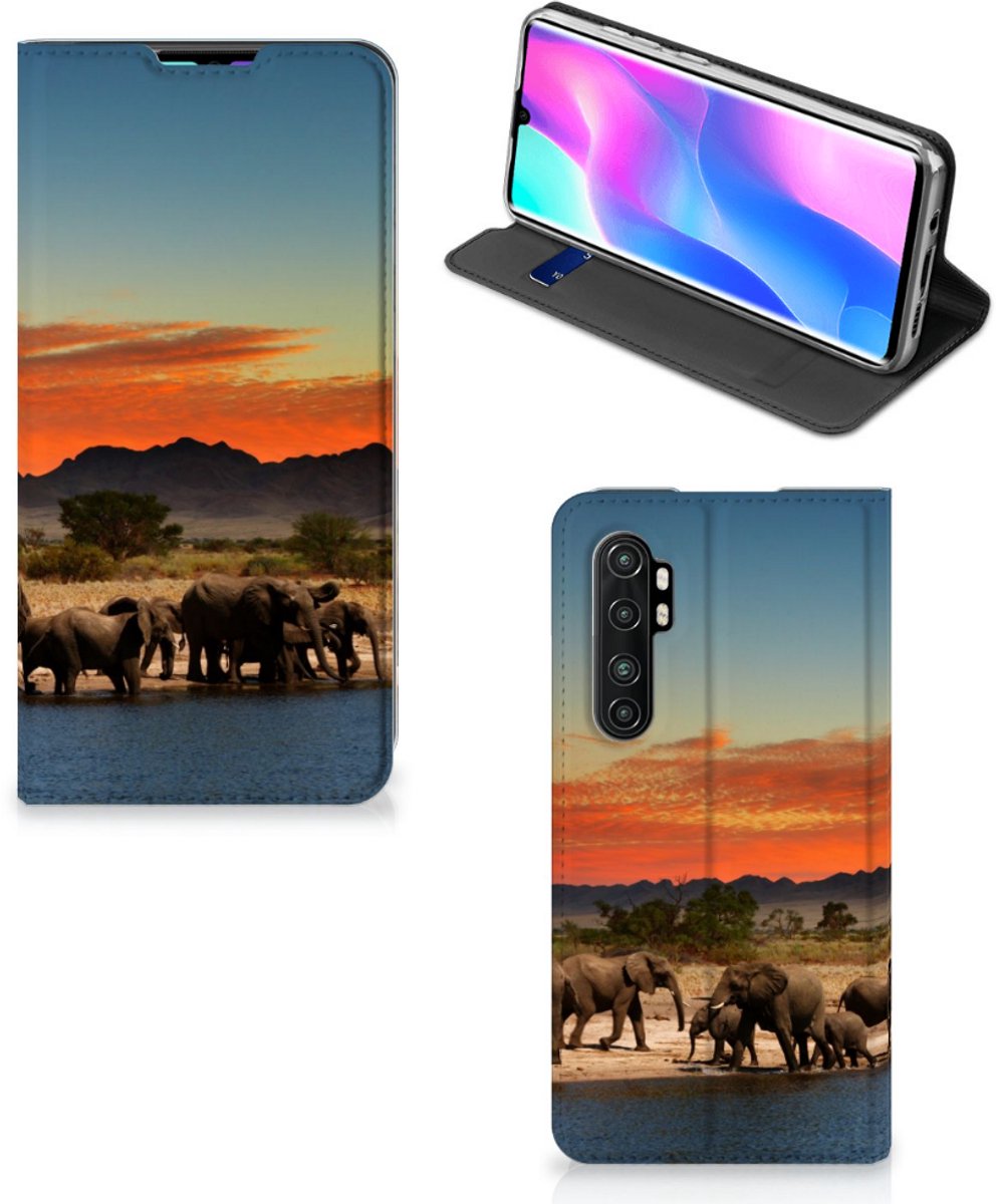Xiaomi Mi Note 10 Lite Hoesje maken Olifanten