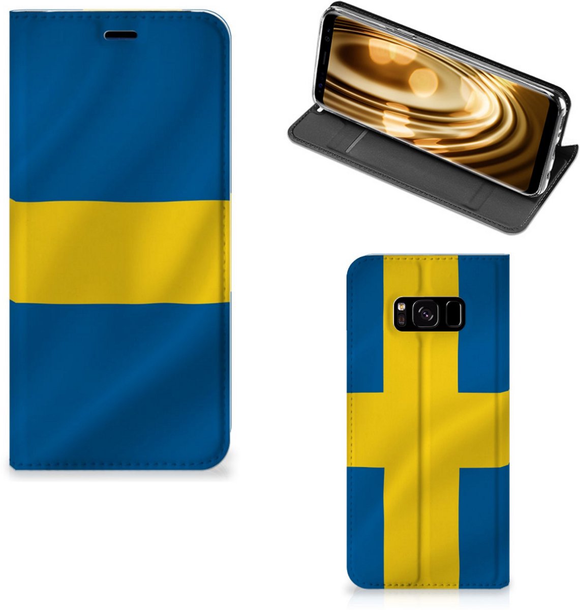 Samsung Galaxy S8 Standcase Zweden
