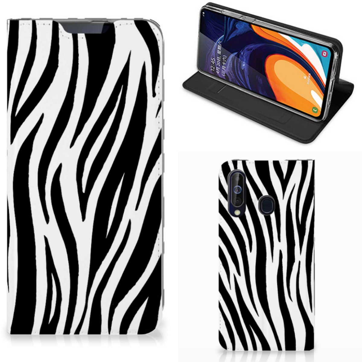 Samsung Galaxy A60 Hoesje maken Zebra