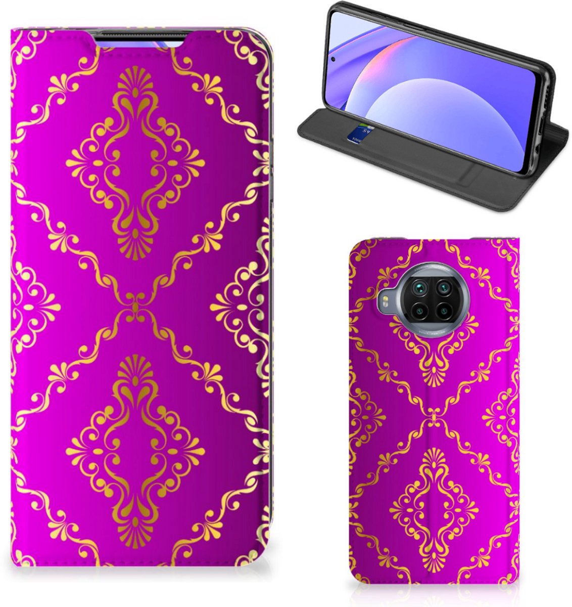 Telefoon Hoesje Xiaomi Mi 10T Lite Barok Roze
