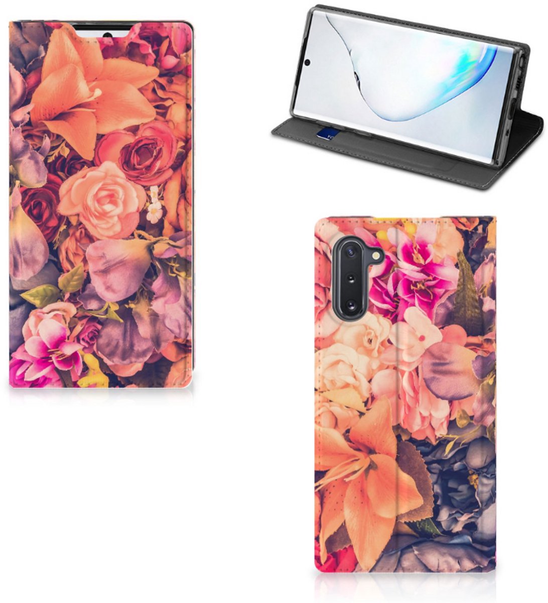 Samsung Galaxy Note 10 Smart Cover Bosje Bloemen