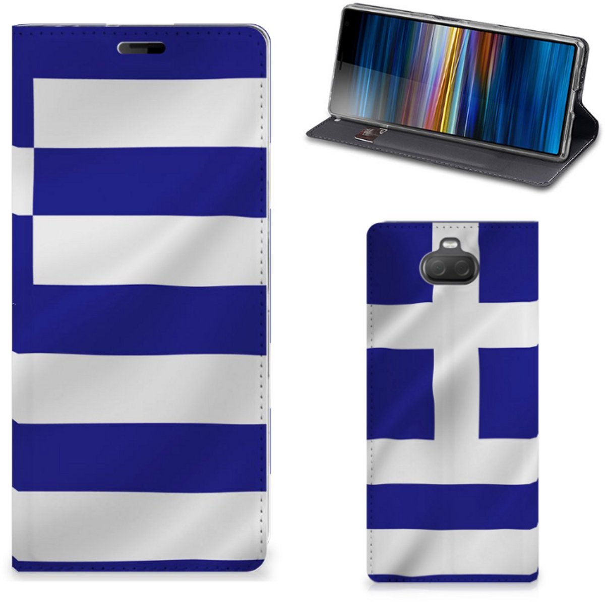 Sony Xperia 10 Plus Standcase Griekenland