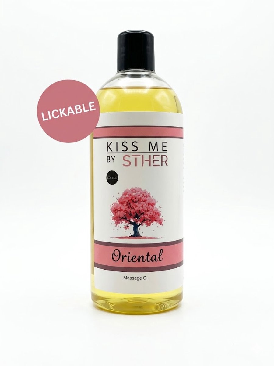 Sther Premium Massageolie - Oriental - Royale 500ml - Professionele Kwaliteit Glijmiddel op Oliebasis - Met Avocado-olie - Ultra Langdurig Glijvermogen thumbnail 2