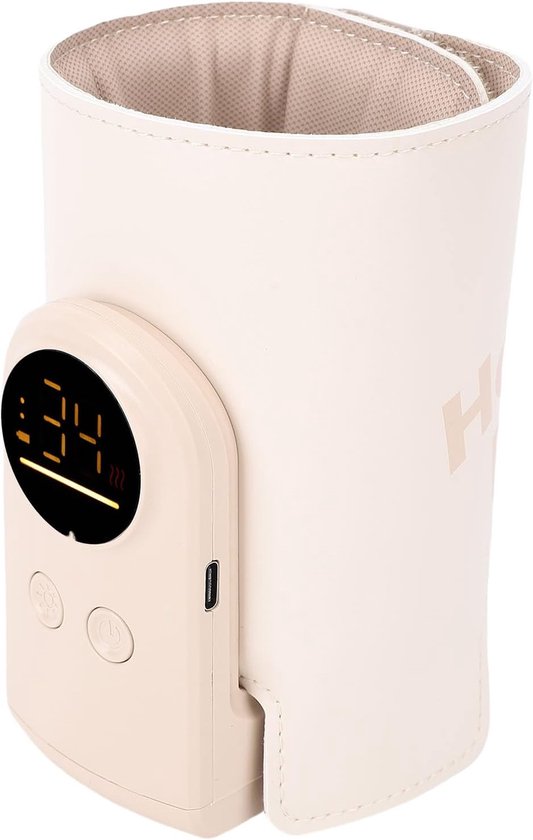 Milk Bottle Warmer, USB Rechargeable Portable Bottle Warmer Insulated Sleeve for Travel Outdoor, Keeps Milk Warm for Power Supplies — afbeelding 5