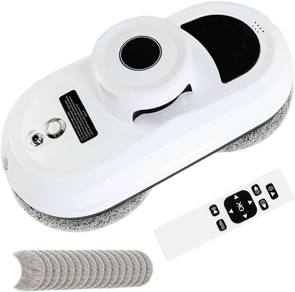 Raamreinigingsrobot - Ramenwasser Elektrisch - Automatisch Ramen Wassen - Anti-val Mechanisme - 290 x 144 x 106 mm - Wit