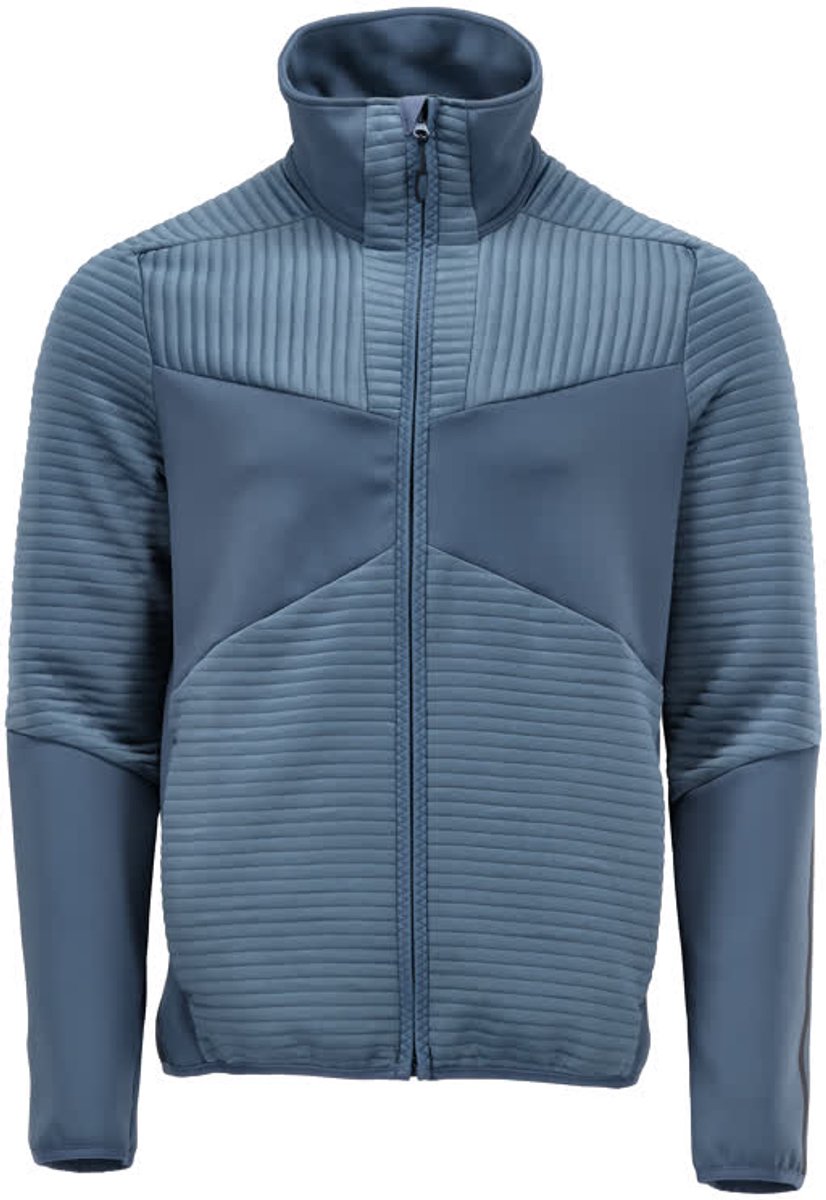 Mascot Customized Fleecetrui met rits 22503-681 - steenblauw - S