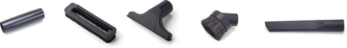 Stofzuiger Accessoireset - Schoonmaak Kit - Effectief Schoonmaken - Compleet 5-delig - Standaard Formaat - Zwart