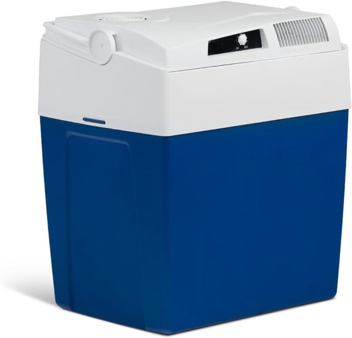 QUOVO® Elektrische koelbox 12 en 230 volt - Elektrische koelbox - Koelbox - Blauw - ‎30cm x 41cm x 45cm