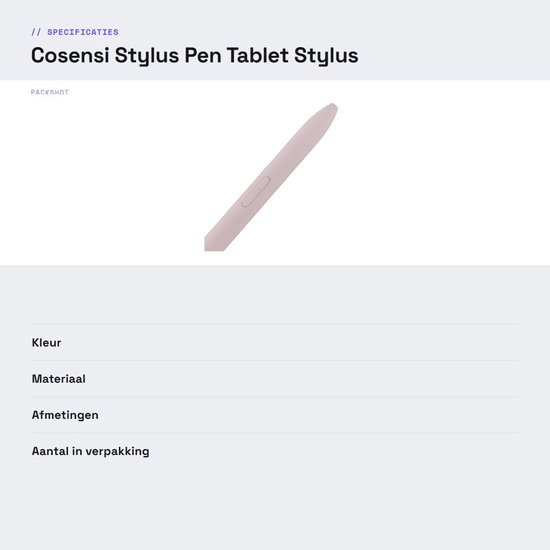 Dailygoods- Stylus Pen Hoge Gevoeligheid - Stylus Pen voor Tab S6 Lite - Tablet Stylus - 5 Vervangende Tips - Duurzaam Plastic - Geschikt voor SM-P610/P615 - Tabletpen — afbeelding 4