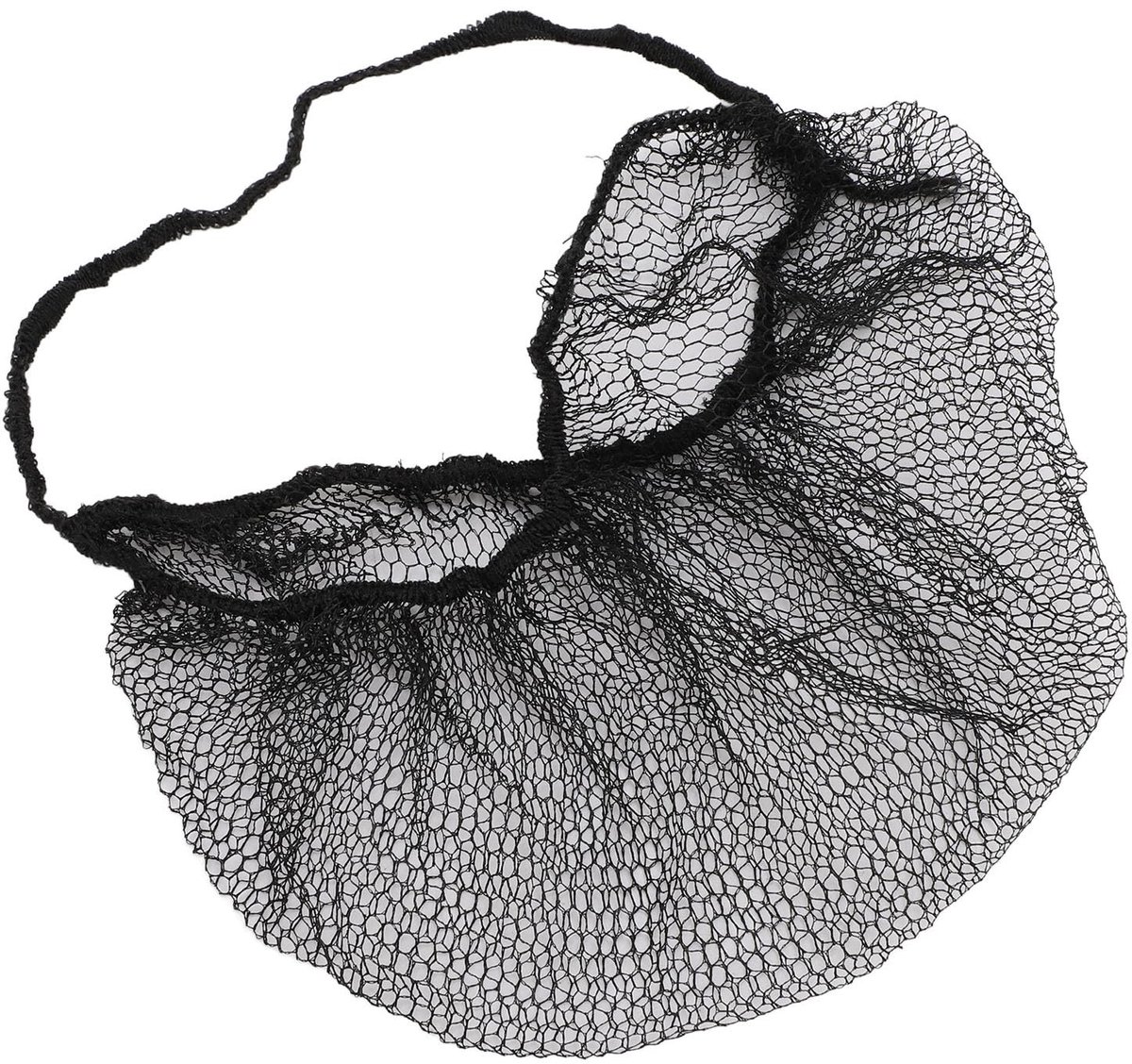 Dailygoods- Wegwerpbaardnetten 100 Stuks - Ademend Nylon - Hygiënische Hoezen - Volledige Dekking - Lichtgewicht - Comfortabel Draagcomfort - Baardhoezen