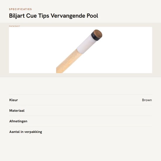 ONF3 - Biljart Cue Tips - Vervangende Pool Tips - 10 stuks - Kunststof en Leer - Perfect voor Biljartkeu - Diverse Grootte Opties van Merkloos — afbeelding 2