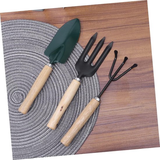 Mini Tuingereedschap Set - Bonsai Gereedschap - Planten Verzorgen - 3 Delige Set - 26 x 5 x 2 cm van MINI — afbeelding 4