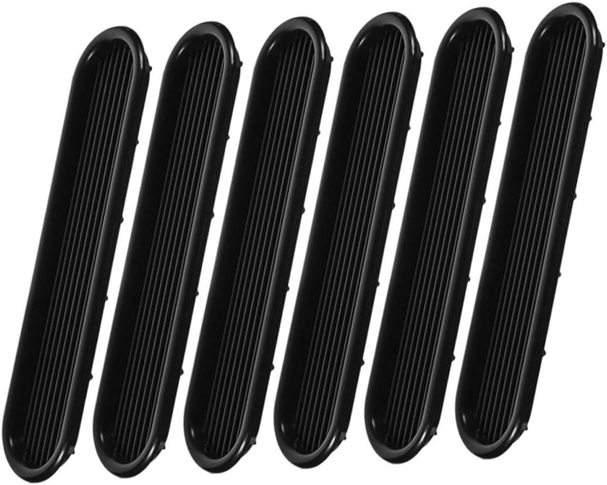Ventilatierooster Set - Kast Ventilatie - Kast Ventileren - Minimalistisch Ontwerp - 6 Stu