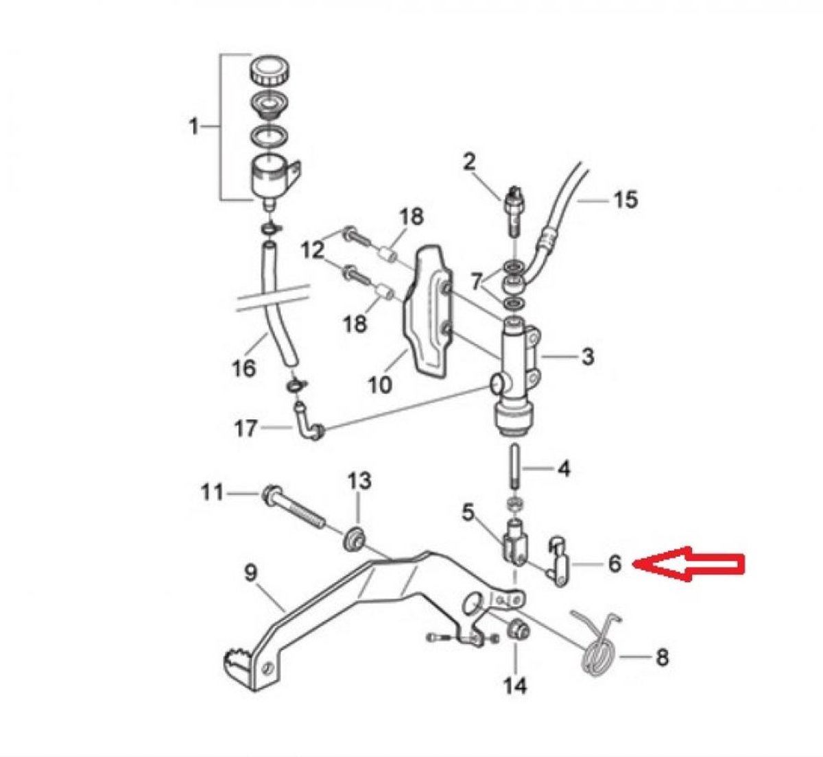 Originele remmen voor Moto Guzzi 1100 Griso 2005 t/m 2007, ap8113082, nieuw