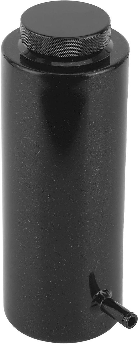Koelvloeistof Olieopvangbak - Universele Reservoir - Motor Onderhoud - Aluminium Legering - 800 Ml Capaciteit - Zwart
