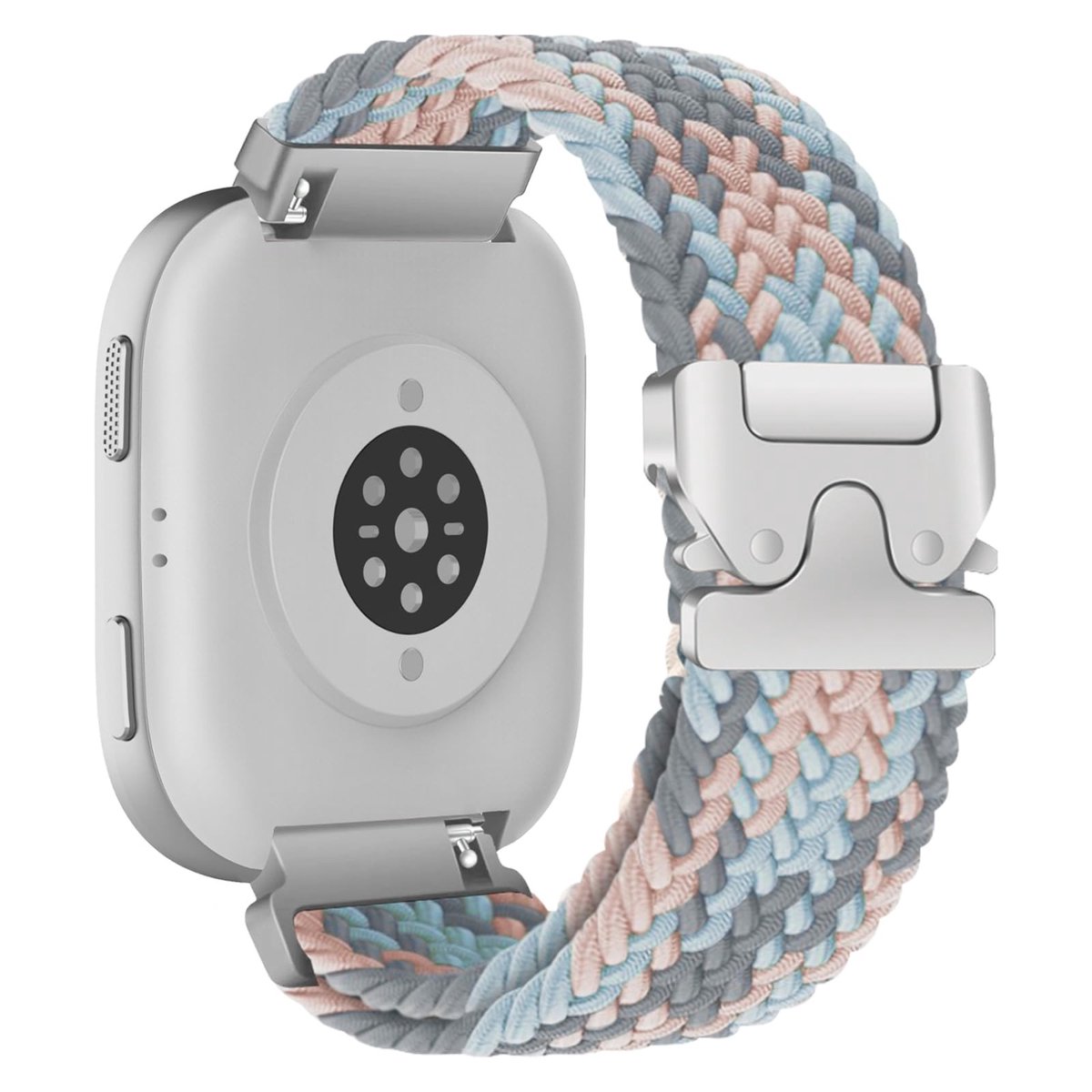 Dailygoods- Horlogebandje 22 mm nylon - Ademend - Comfortabel - Zacht - Compatibel met Amazfit - Voor Amazfit GTR 4/GTR 3/GTR 3 Pro - Horlogearmband