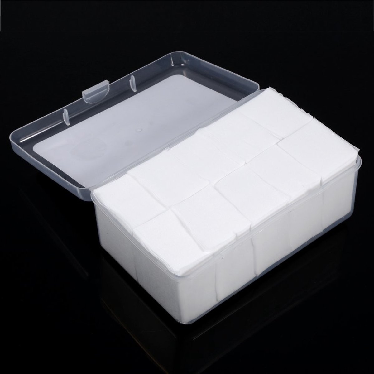 Dailygoods- Reinigingspads 1000 Stuks - Katoenen Make-up Pads - Cosmetische Wipes - Nagellak Remover - Verpakking met Doos - Geschikt voor Gevoelige Huid