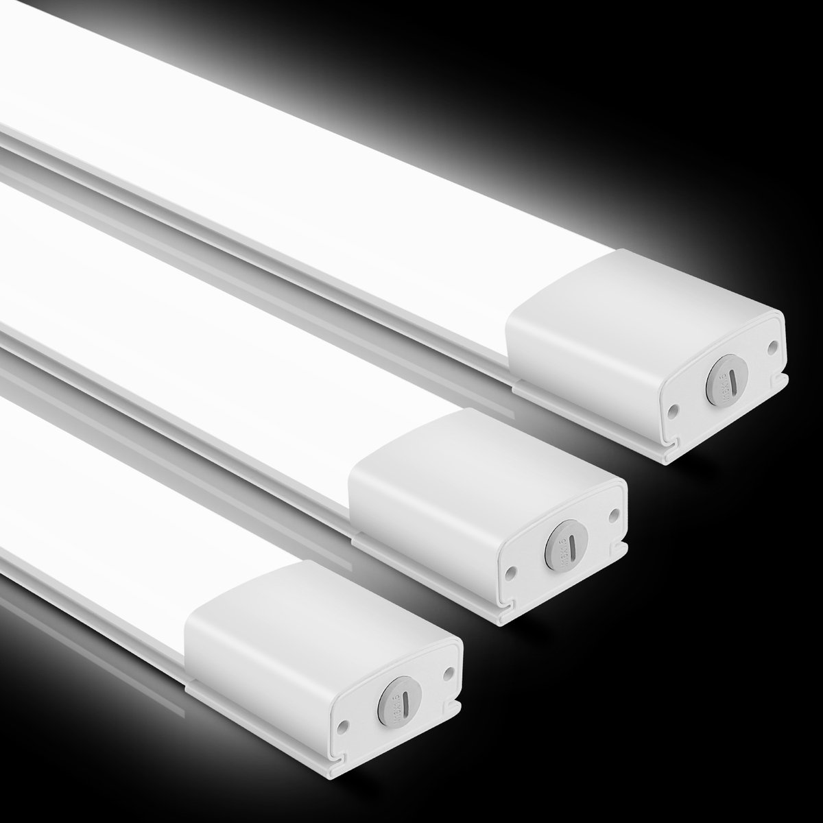 Oraymin 3x Waterdichte LED TL Verlichting - 60 cm - 30W 3300LM - IP66 - 4000K - Koppelbaar