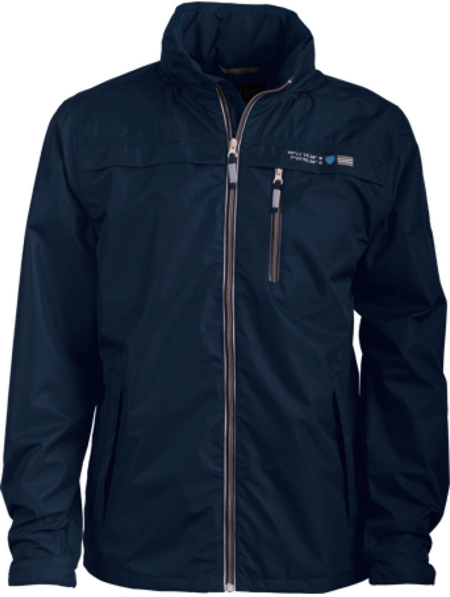 Donkerblauwe heren regenjas Hendrik van Pro-X Elements