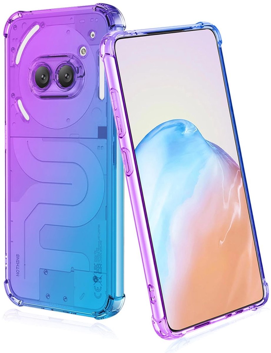 Dailygoods- Siliconen Hoesje Schokbestendig - Transparant - Ultradun - Krasbestendig - Zijdezacht - Premium TPU - Telefoonhoes