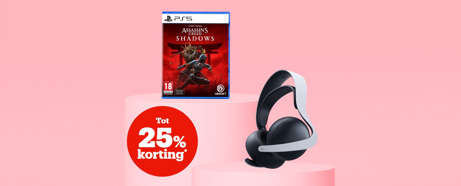 Tot 25% korting* op games