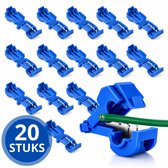 Twenty4seven® Kabelverbinder Robotmaaier 20 Stuks - Gel Connector & Aansluitklemmen - Perimeterdraad Verbinder Waterdicht - Geschikt voor Gardena, Husqvarna & Worx